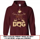 coffee and dog
