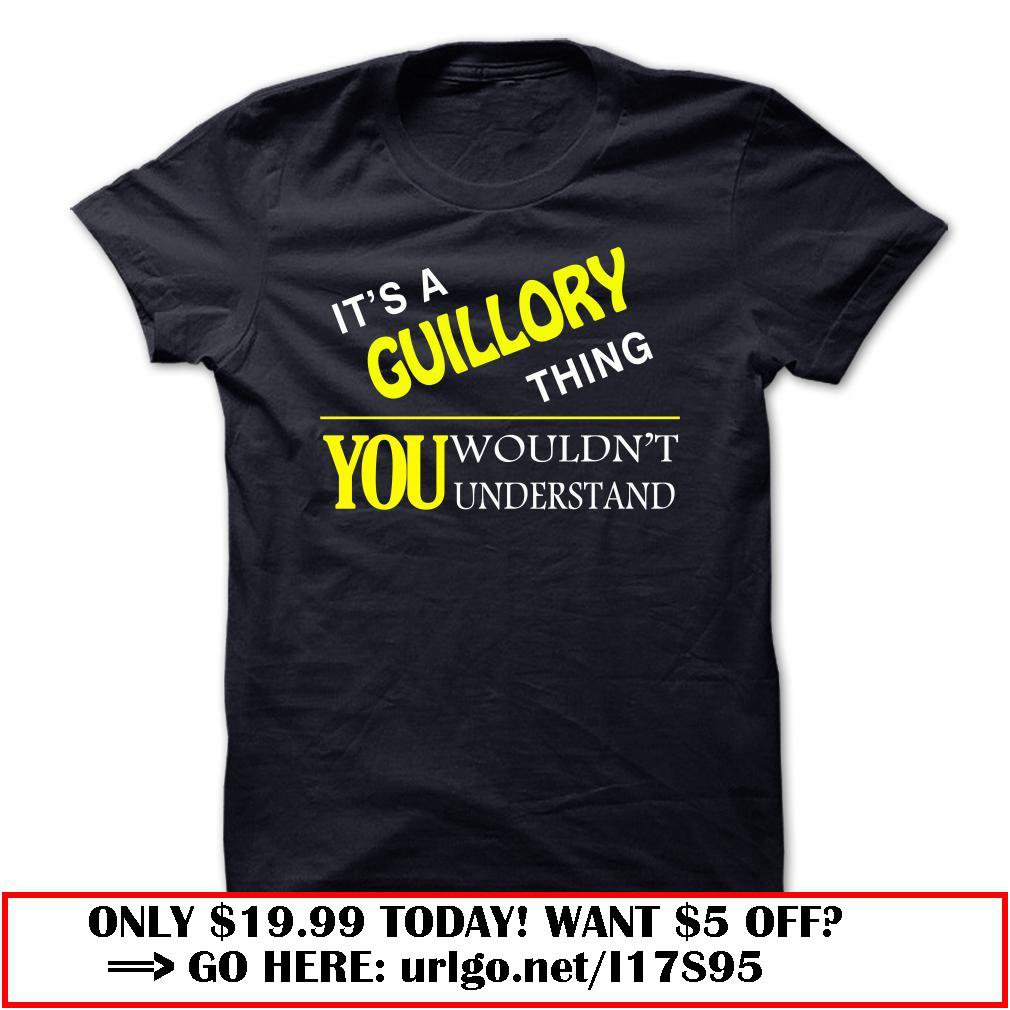 it is a guillory thing