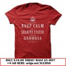 i cant keep calm im a granite stater from georgia