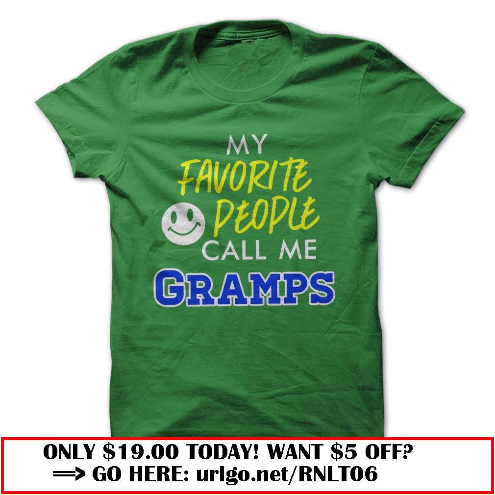 my favorite people call me gramps