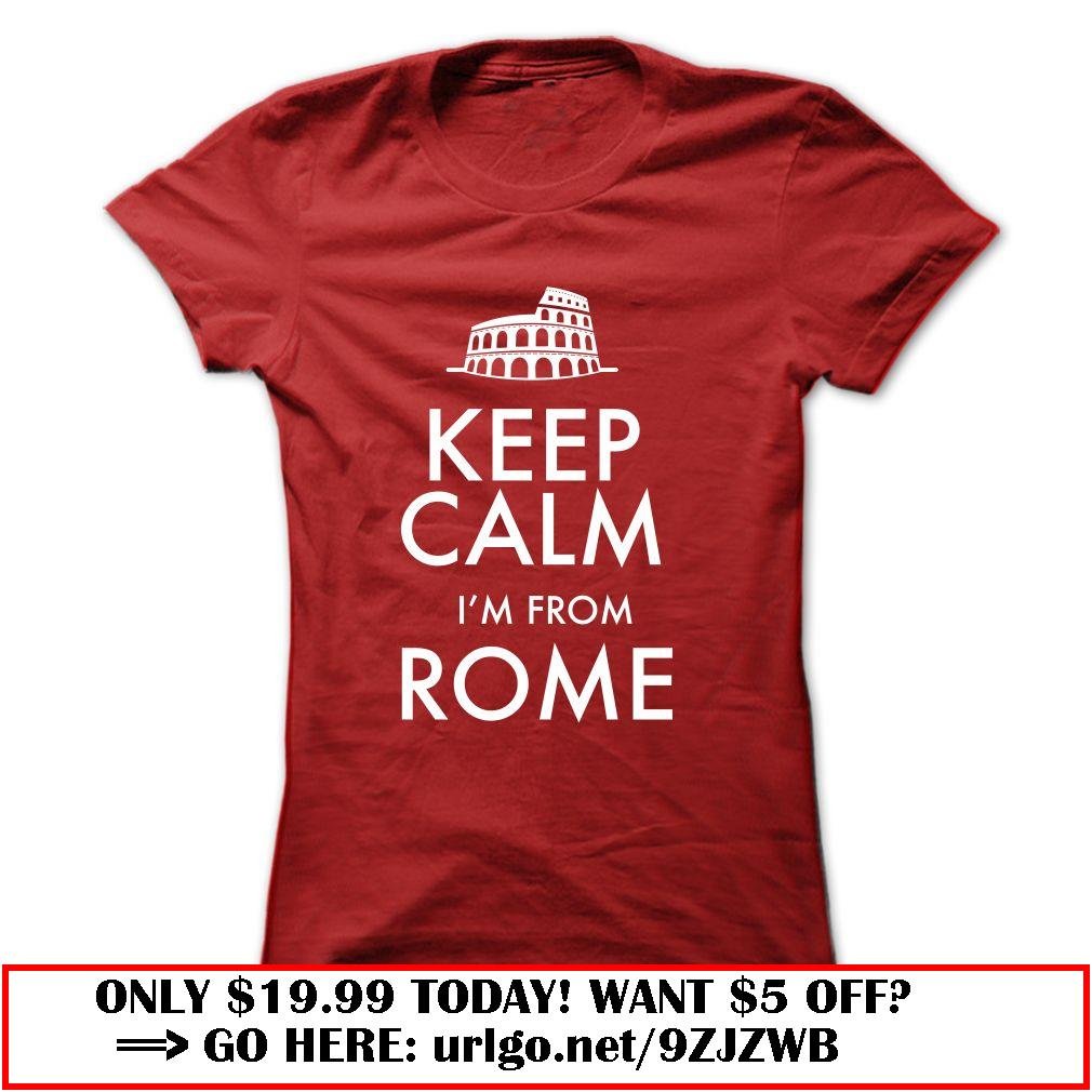 keep calm im from rome