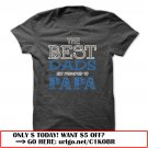 the best dads get promoted to papa father day