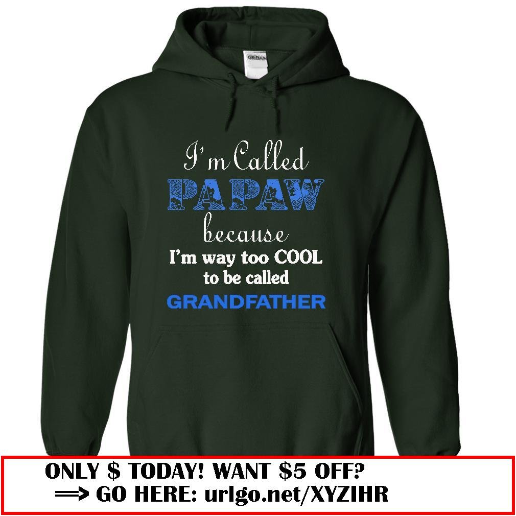 im called papaw because im way too cool to be called grandfather