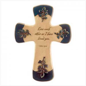 Love Letters Wall Cross