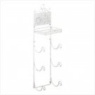 Floral Tiled Towel Rack