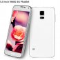 Free shipping Android 4.4 3G Phablet with 5.0 inch Smart Scroll Function GPS WiFi