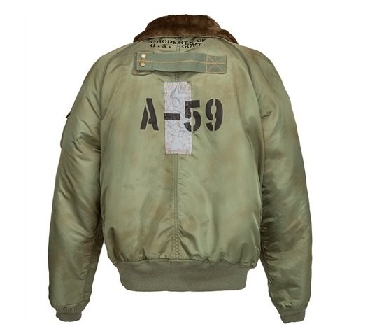 Alpha Industries B-15 55th Anniversary Flight Jacket - Replica Green XL