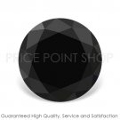 0.07 ctw, 2.49 mm Size, Jet Black Color, A - A Quality, Round Cut Loose Diamonds