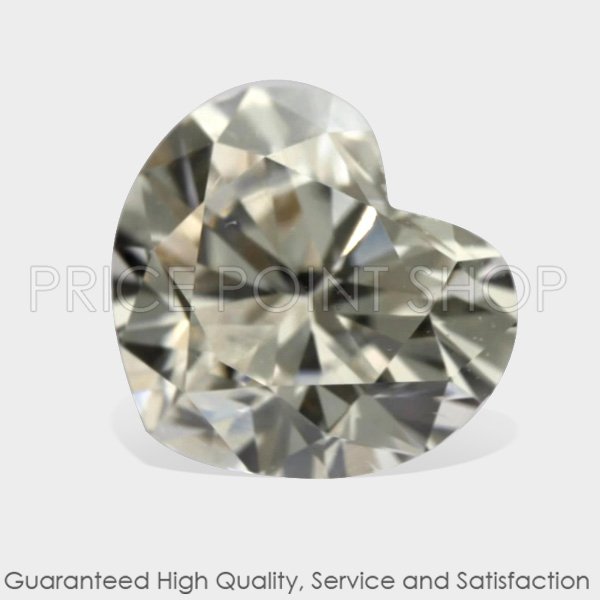 0.50 ctw, 4.60 x 5.20 mm, White G Color, VS1 Clarity, Heart Shape Loose Diamonds