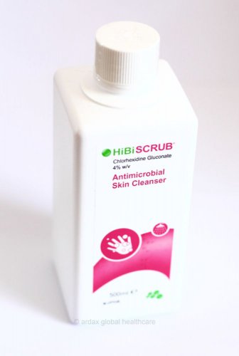 HIBISCRUB ANTIMICROBIAL SKIN CLEANSER 500ML HIBI SCRUB