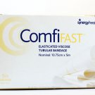 COMFIFAST ELASTICATED TUBULAR BANDAGE 10.75CM X 5M YELLOW LINES CE