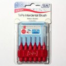 TePe  TE-PE INTERDENTAL BRUSH PINK ISO SIZE 0, 0.4MM X 6 BRUSHES PER PACK