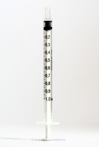 BD PLASTIPAK SYRINGE 1ML LUER STERILE LATEX FREE X 10, REF 300013