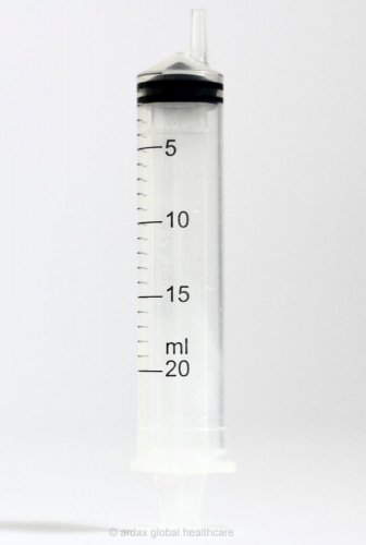 BD PLASTIPAK SYRINGE 20ML LUER STERILE LATEX FREE X 10