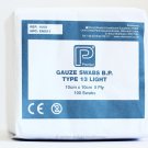 GAUZE SWABS WOVEN CE QUALITY FIRST AID 10 X10CM, 1X100, 8PLY