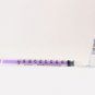 ORAL SYRINGE 1ML REUSABLE PURPLE BARREL & ADAPTOR X 5
