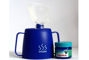 VICKS VAPORUB 50G+ STEAM INHALER COLDS SINUS CONGESTION