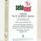 SEBAMED LIQUID FACE/BODY WASH SOAP-FREE SENSITIVE 200ML