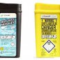 SHARPS BIN/BOX 0.20 L X 2 TRAVEL SIZE. BLACK + YELLOW