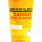 DANIELS SHARPS BIN/BOX 0.6 LITRE COMPACT LIGHTWEIGHT