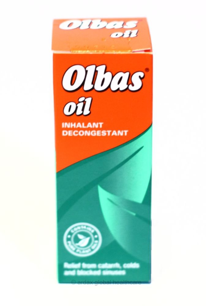 OLBAS OIL NASAL DECONGESTANT INHALANT COLDS SINUS 10ML