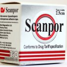 Scanpor Brand Microporous Skin Friendly Hypoallergenic Surgical Tape 2.5cm X 5m