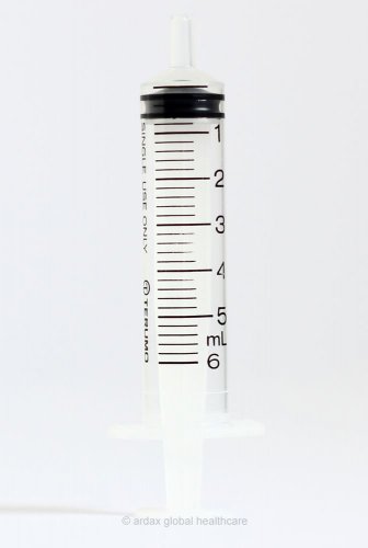 TERUMO SYRINGE 5ML LUER STERILE LATEX X 10 CE