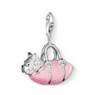 Westie Dog Charm Pendant Dangle fits European Charm Bracelet Story Locket Lobster Clasp