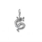 Dragon Charm Pendant Dangle fits European Charm Bracelet Story Living Locket Lobster Clasp