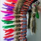 Rainbow Child Chief Indian Headdress Native American Costume Feather Warbonnet