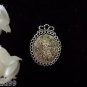 8pcs Tibetan Silver Metal Alloy Charm Charms Pendant Oval Cabochon Canada
