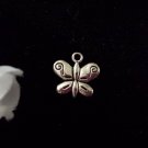 12pcs Tibetan Silver Metal Alloy Charm Charms Pendant Butterfly "Bepa" 13x13mm