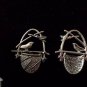 8pcs Tibetan Silver Metal Alloy Charm Charms Pendant Birds Nest 23x20mm