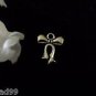 12pcs Tibetan Silver Metal Alloy Charm Charms Pendant Pretty Bow Ribbon 15x12mm