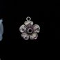 8pcs Tibetan Silver Metal Alloy Charm Charms Pendant Flower 1 19x17mm