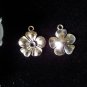8pcs Tibetan Silver Metal Alloy Charm Charms Pendant Flower 1 19x17mm