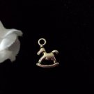 12pcs Tibetan Silver Metal Alloy Charm Charms Pendant Rocking Horse 13x11mm
