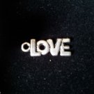 12pcs Tibetan Silver Metal Alloy Charm Charms Pendant Word LOVE 21x9mm