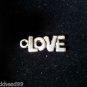 12pcs Tibetan Silver Metal Alloy Charm Charms Pendant Word LOVE 21x9mm