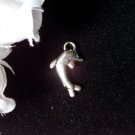 12pcs Tibetan Silver Metal Alloy Charm Charms Dolphin Sea Animal 17x12mm