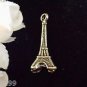 6pcs Tibetan Silver Metal Alloy Charm Charms Pendant Eiffel Tower 3D 31x11mm