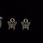 12pcs Tibetan Silver Metal Alloy Charm Charms Pendant Mini Butterfly 12x9mm