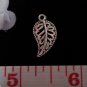 8pcs Tibetan Silver Metal Alloy Charm Charms Filgree Leaf Canada