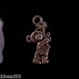 12pcs Tibetan Silver Metal Alloy Charm Charms Pendant Bear Holding Flower 19x9mm