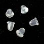 100pcs Rubber Earring Backs Ear Nuts Safety Stoppers Findings Canada Ship