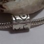 1pc Tibetan Silver Love Tube Words Heart Spacer Large Hole European Bead Charm