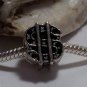 1pc Tibetan Silver Dollar Sign Money Spacer Large Hole European Bead Charm