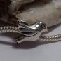 1pc Tibetan Silver Dove Bird Animal Spacer Large Hole European Bead Charm
