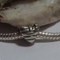 1pc Tibetan Silver Heart Star & Stripes Spacer Large Hole European Bead Charm