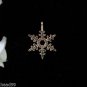 12pcs Tibetan Silver Metal Alloy Charm Charms Pendant Snowflake 23x18mm